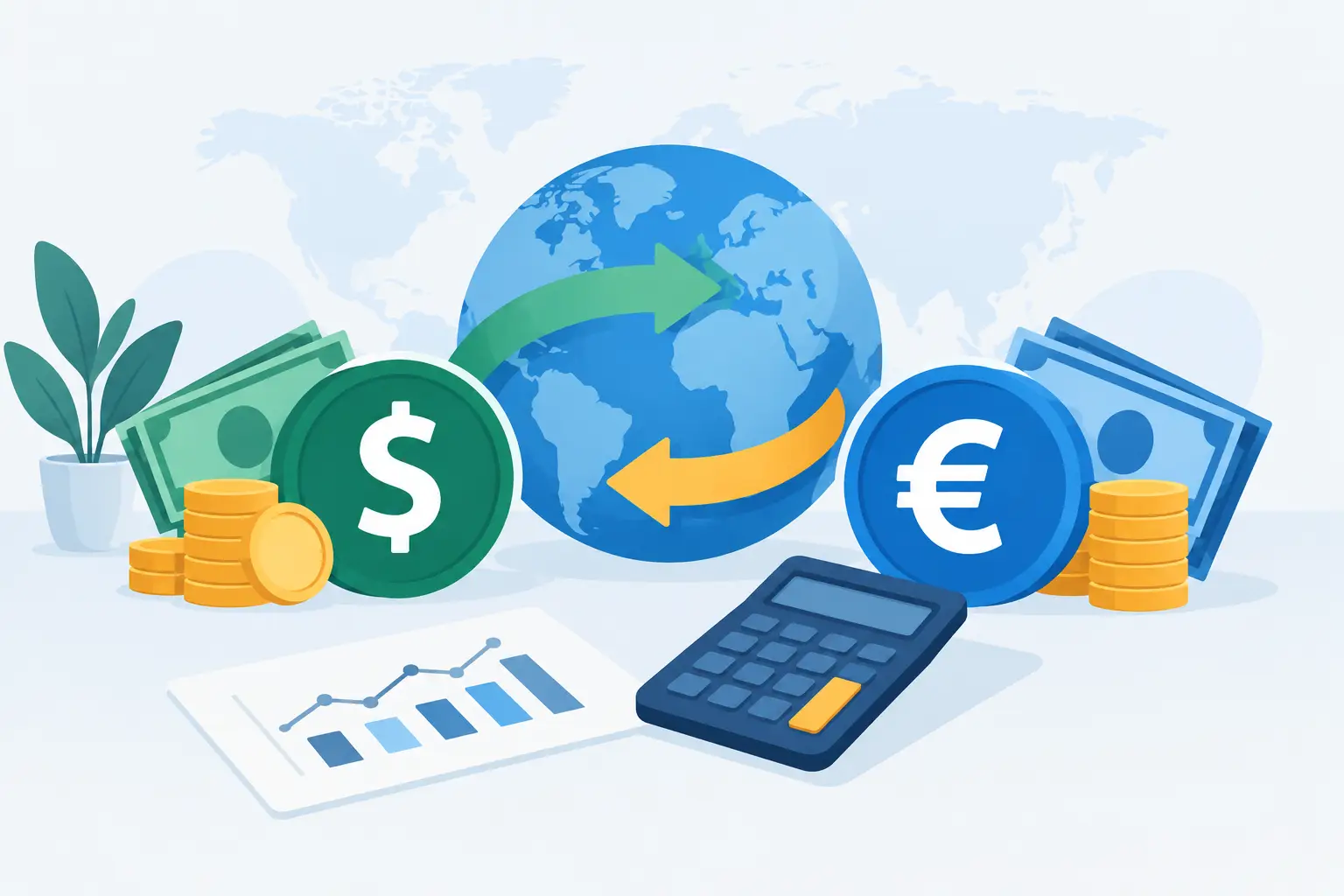 How Are Money Transfer Exchange Rates Calculated?